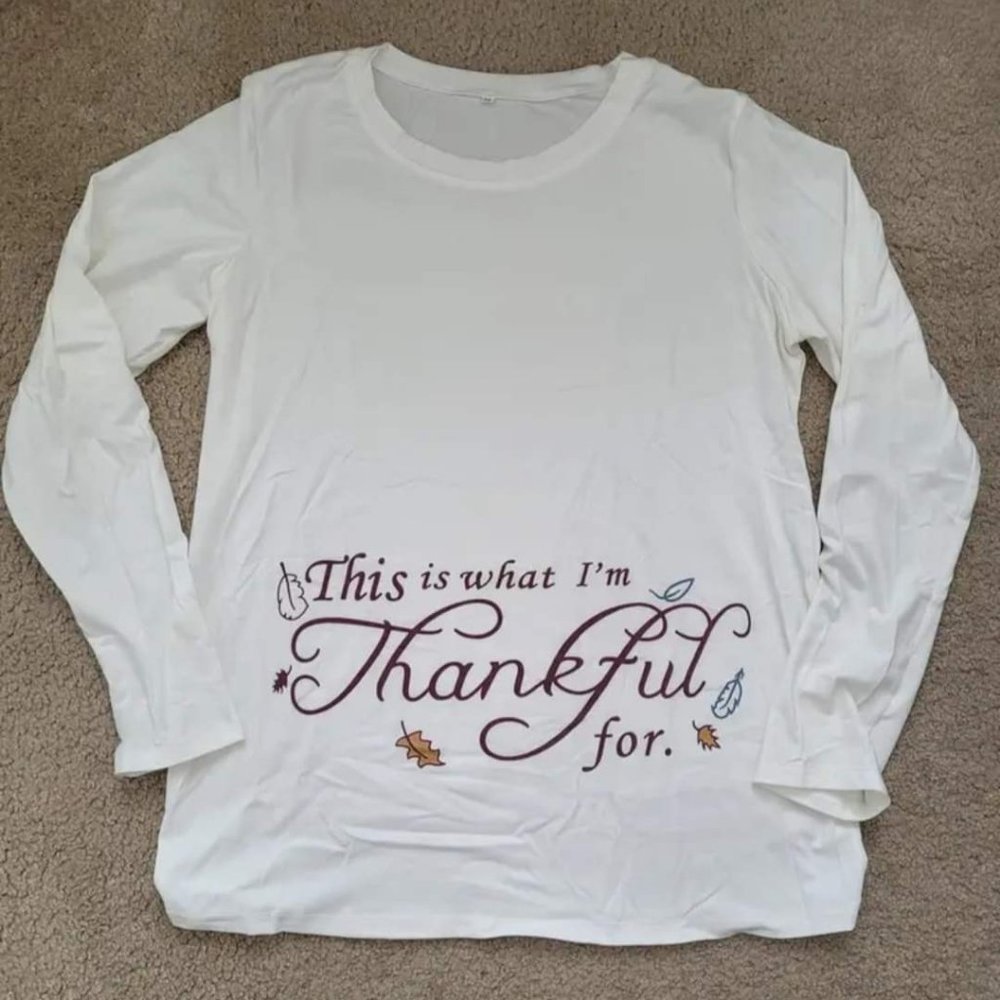 Maternity Thanksgiving top